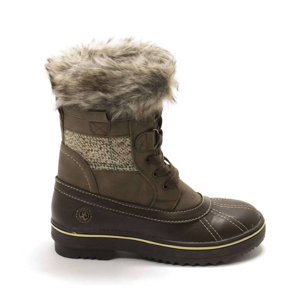 NEW NORTHSIDE women's brookelle winter boots in dark brown